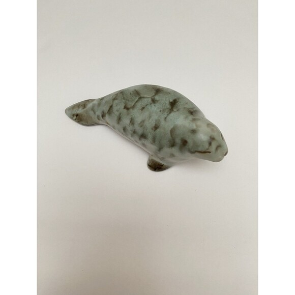 Vintage Andersen Design Studio Harbor Seal 6” Red Clay Pottery Figurine Maine - Picture 7 of 10